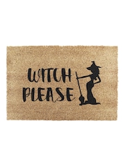 Artsy Mats שטיחון כניסה עם כיתוב Witch Please - תמונה 12 מתוך 12