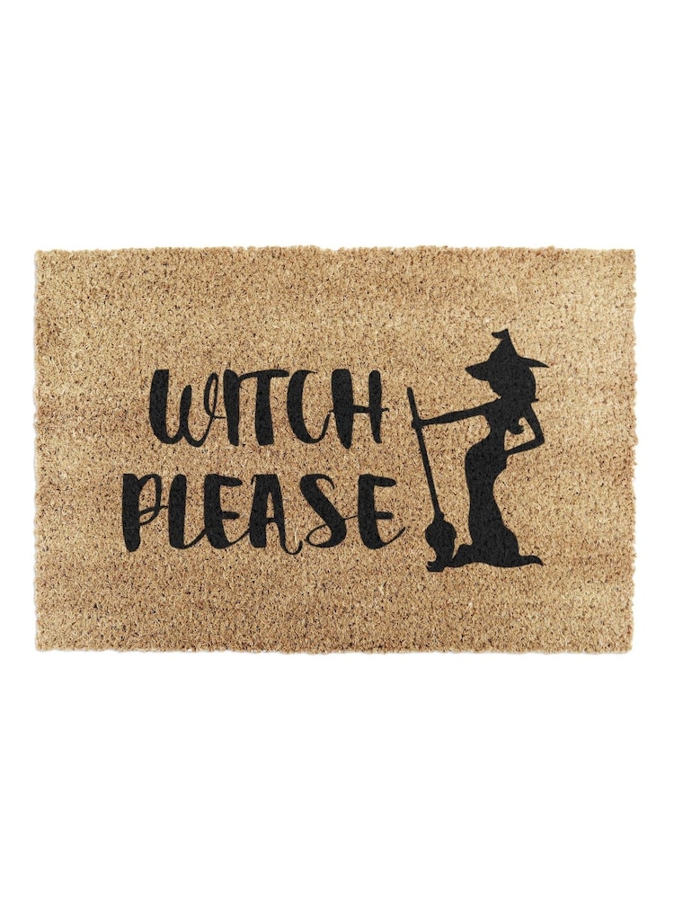 Artsy Mats שטיחון כניסה עם כיתוב Witch Please - תמונה 12 מתוך 12 Artsy Mats שטיחון כניסה עם כיתוב Witch Please - תמונה 12 מתוך 12