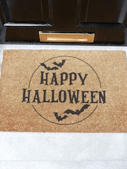 Artsy Mats Brown Happy Halloween Doormat - Image 1 of 13