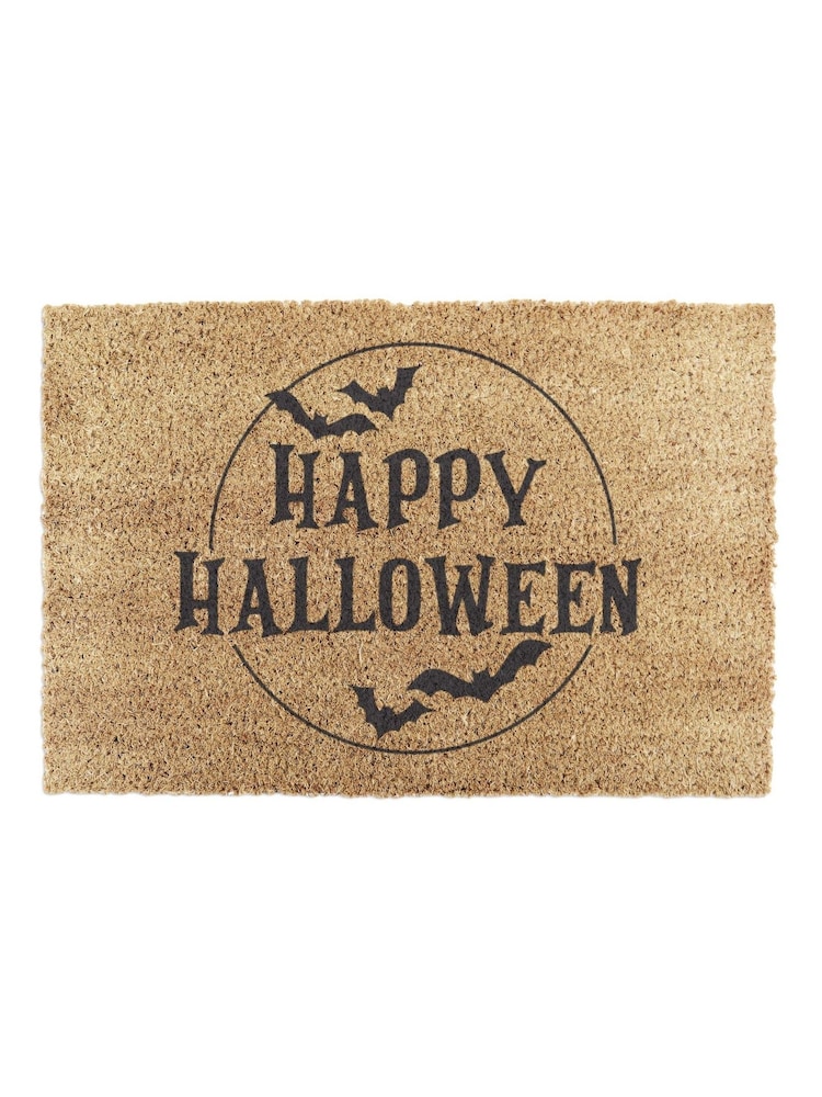 Artsy Mats Brown Happy Halloween Doormat - Image 13 of 13 Artsy Mats Brown Happy Halloween Doormat - Image 13 of 13