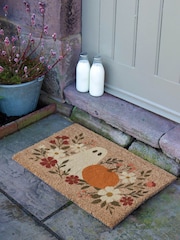 Artsy Mats Brown Ghost Floral Doormat - Image 3 of 14