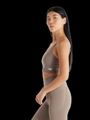 New Balance Brown Womens Harmony Light Support Sports Bra - Image 3 of 7