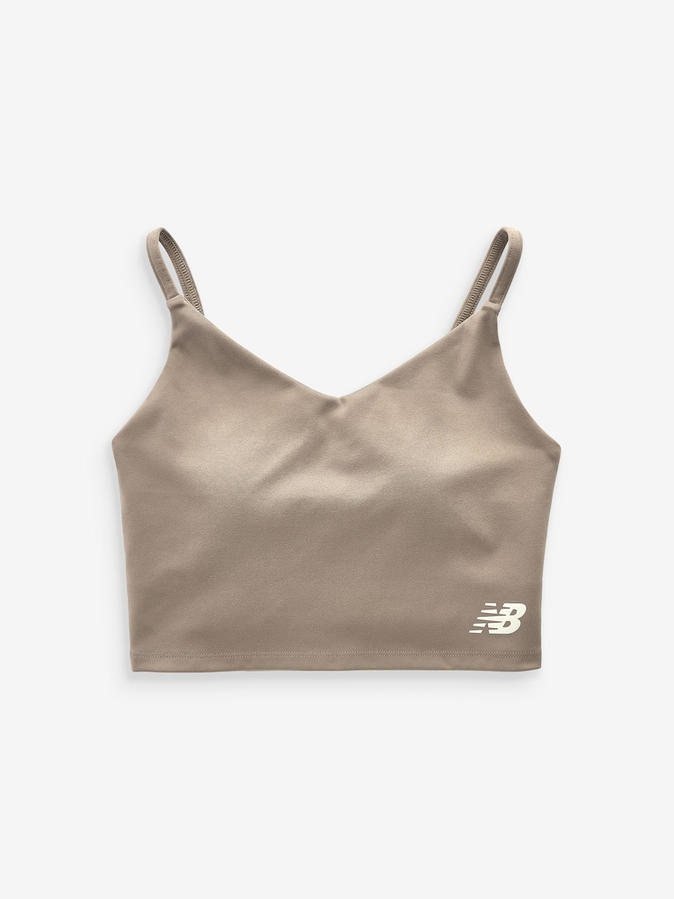 New Balance Brown Womens Harmony Light Support Sports Bra - Image 7 of 7