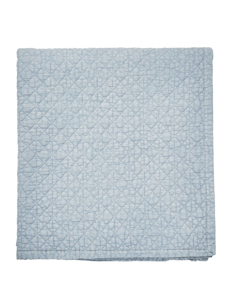 Bedeck of Belfast Stonewashed Quilted Throw - Image 5 de 5 Bedeck of Belfast Stonewashed Quilted Throw - Image 5 de 5