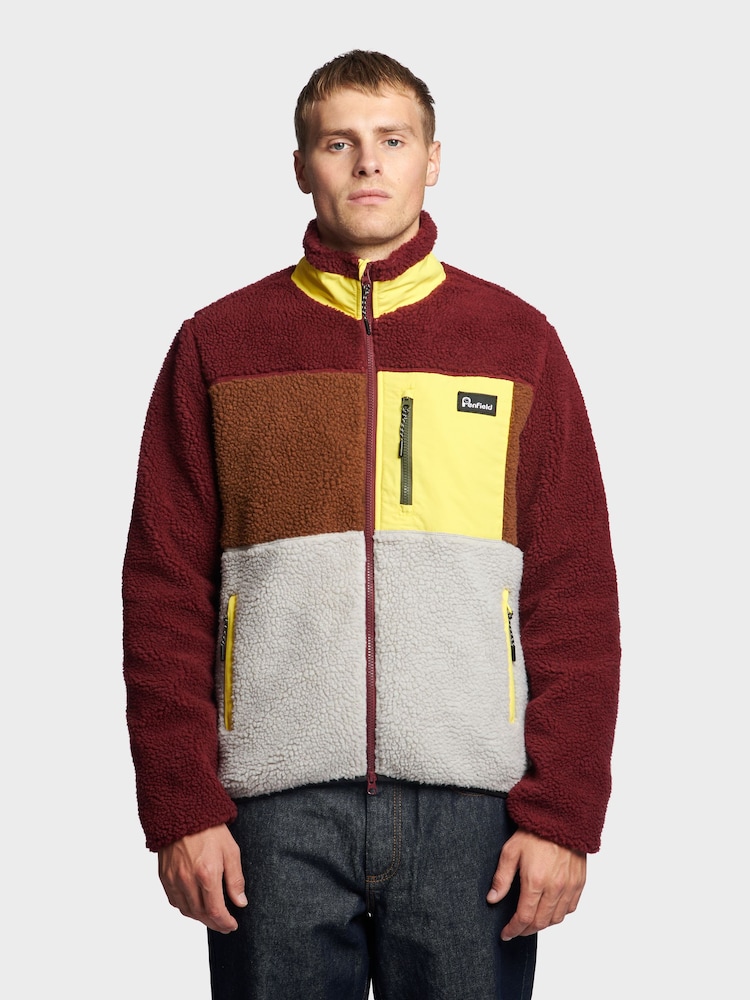 Penfield Brown Mens Mattawa Fleece Jacket - Image 1 of 8