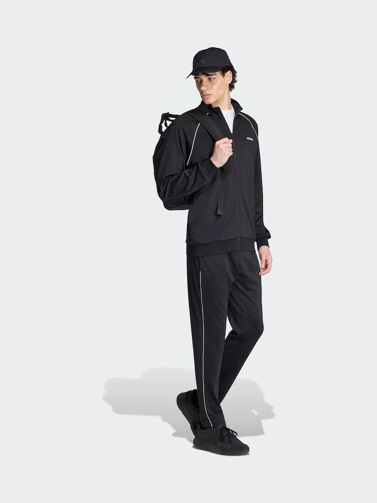 adidas Black Tech Tracksuit - Image 1 of 5