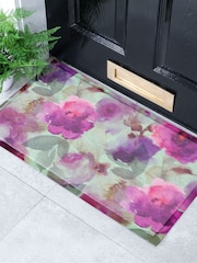 Artsy Mats Multi Faded Floral Doormat - Image 2 of 2