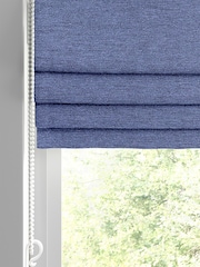 Indigo Blue Eloise Made To Measure Roman Blind - Image 2 of 6