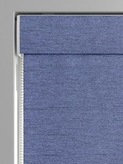 Indigo Blue Eloise Made To Measure Roman Blind - Image 3 of 6