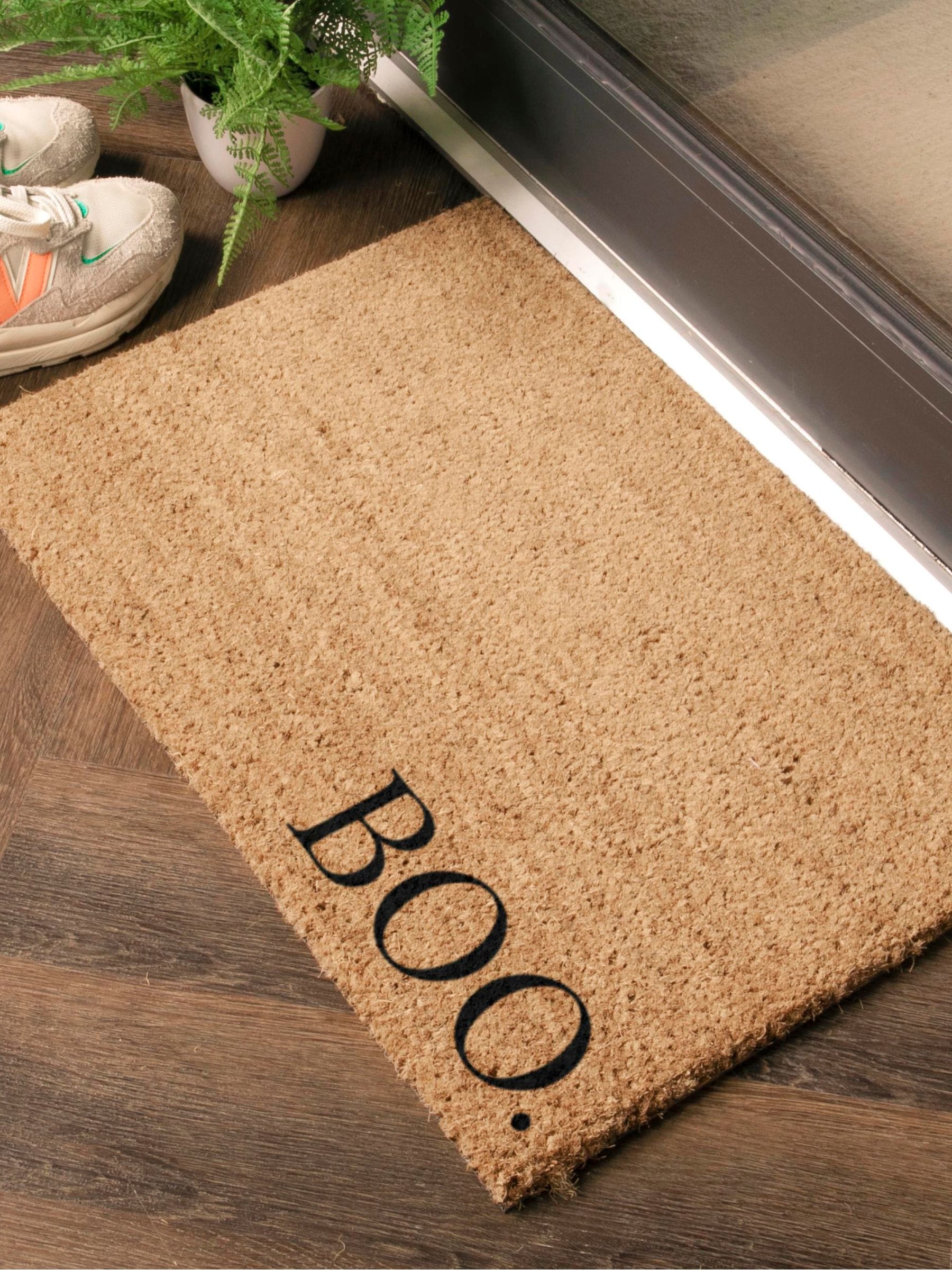 Artsy Doormats Boo Doormat - Brown - Natural Coir - 40x60cm - Image 2