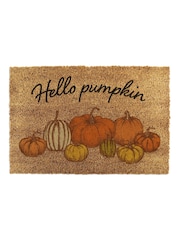Artsy Mats Brown Hello Pumpkin Doormat - Image 13 of 14
