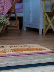 Artsy Mats Brown Hello Pumpkin Doormat - Image 4 of 14