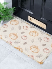 Artsy Mats Multi Sketch Pumpkin Pattern Doormat - Image 2 of 2