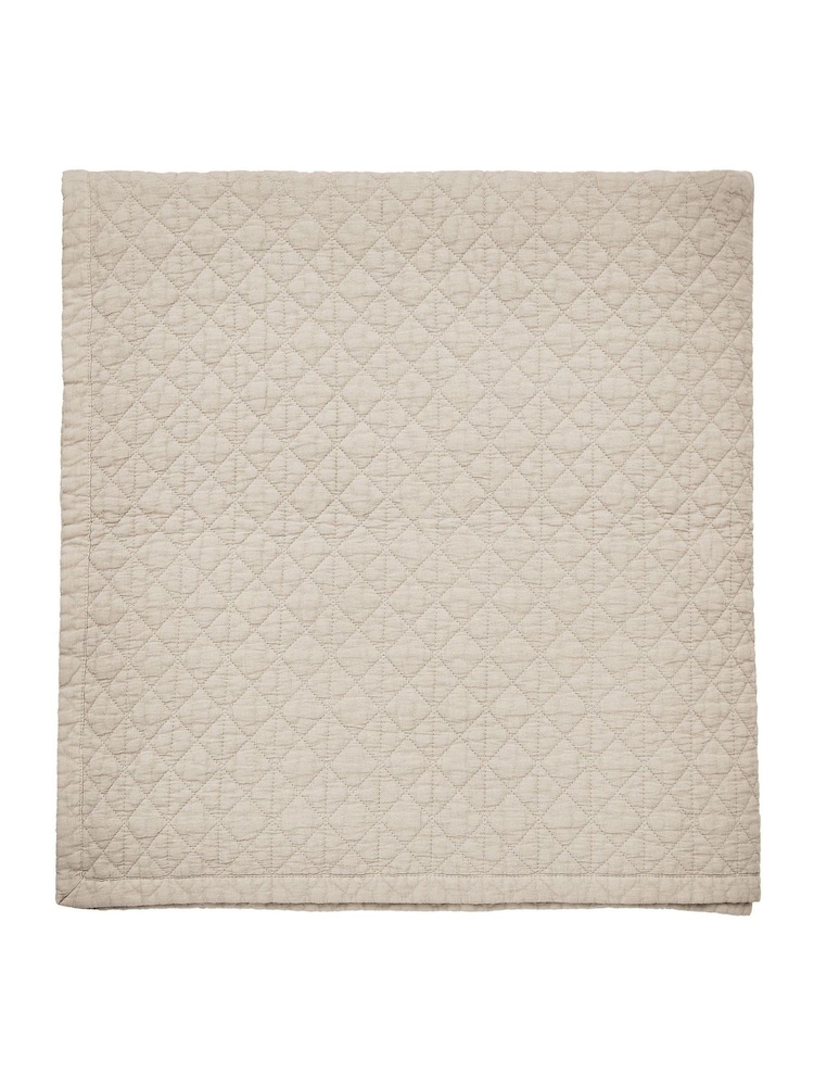 Bedeck of Belfast Stonewashed Quilted Throw - Image 5 de 5 Bedeck of Belfast Stonewashed Quilted Throw - Image 5 de 5