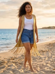 Roman Curve Virkad Tofs Cardigan - Bild 1 av 4