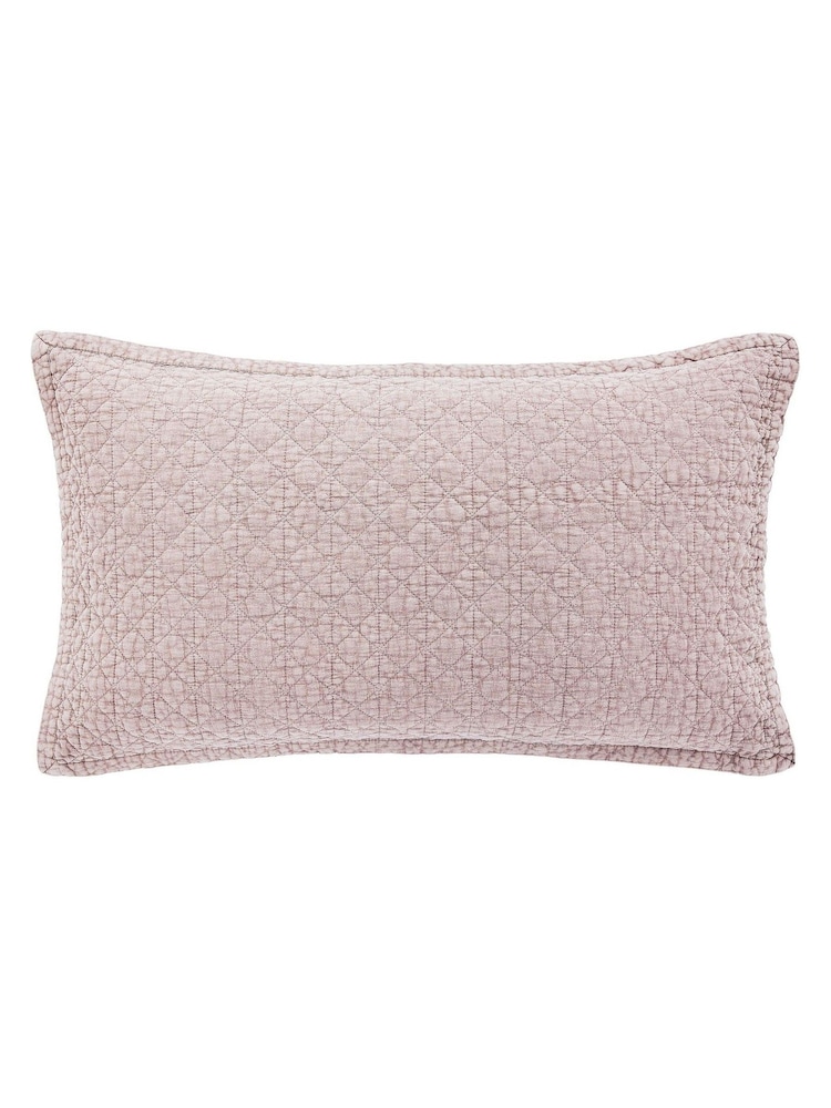 Bedeck of Belfast Stonewashed Quilted Pillowcase Pair - صورة 2 من 3