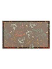 Artsy Mats Multi Sketch Autumn Leaves Doormat - Image 2 of 3