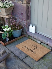 Artsy Mats Brown Hey Pumpkin Doormat - Image 2 of 12