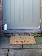 Artsy Mats Brown Hey Pumpkin Doormat - Image 6 of 12