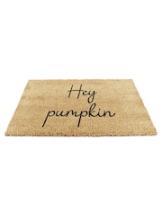 Artsy Mats Brown Hey Pumpkin Doormat - Image 9 of 12
