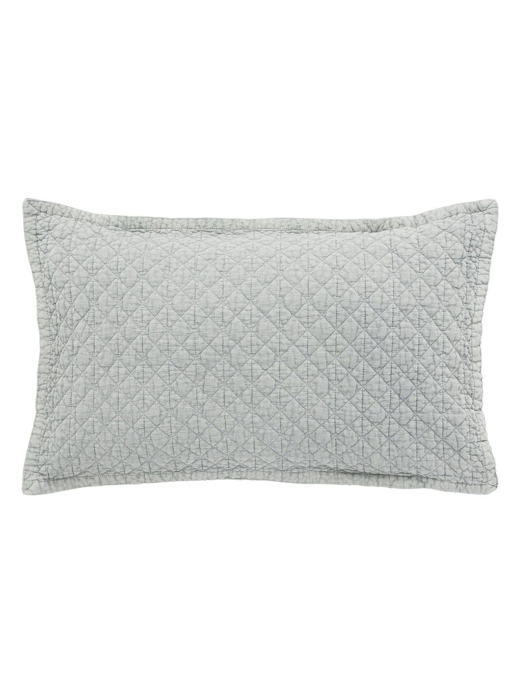 Bedeck of Belfast Stonewashed Quilted Pillowcase Pair - صورة 2 من 4