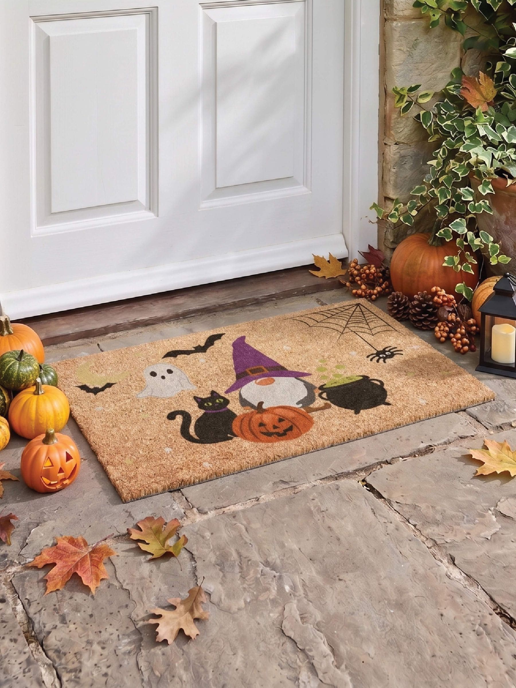 Artsy Mats Halloween Icons Doormat (60X40cm) - Brown - Image 2