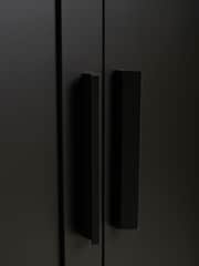 Black Flynn Double Wardrobe - Image 8 of 8