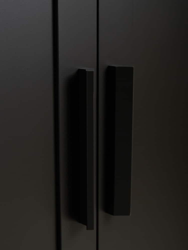 Black Flynn Double Wardrobe - Image 8 of 8