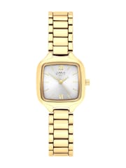 Limit Gold Tone Square Analogue Watch with Bracelet - Image 1 of 6