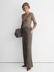 Atelier Silk-Blend Knit V-Neck Jumper - Image 7 of 8