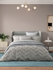 Bedeck of Belfast Danza Geometric Design Duvet Cover & Pillowcase Set - Image 3 de 5
