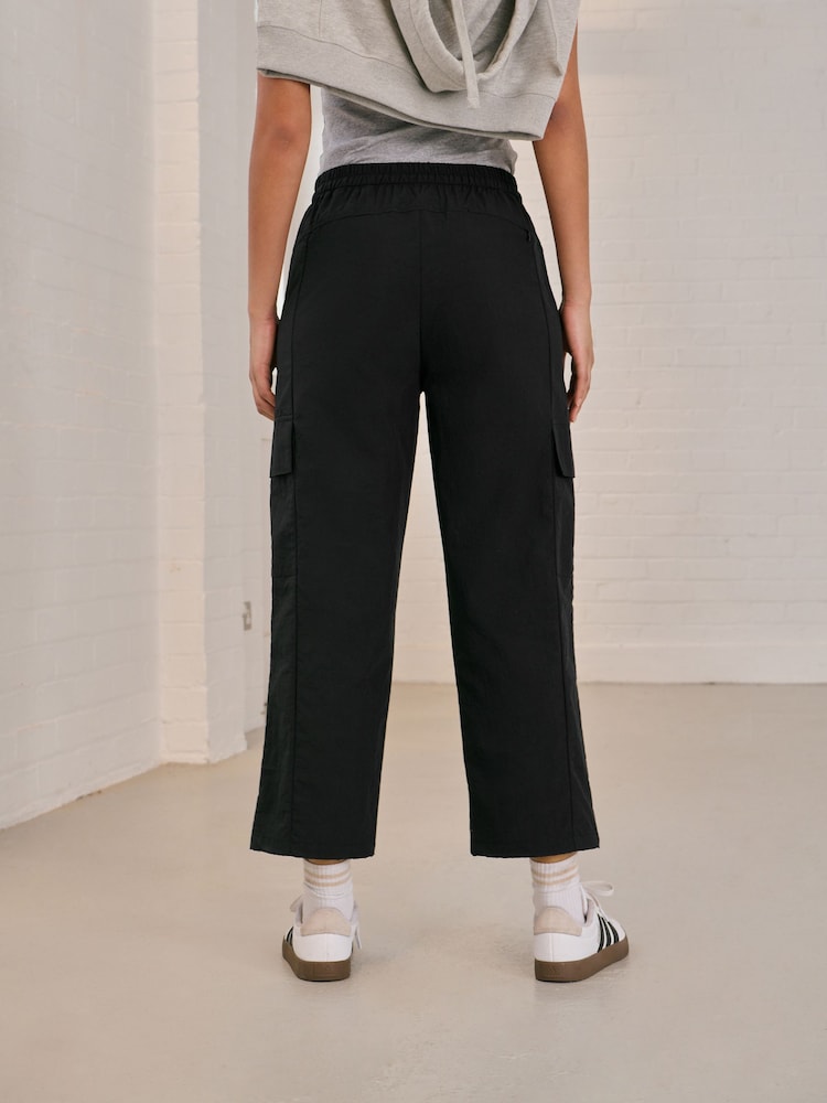 Black Active Walking Cargo Trousers - Image 3 of 9