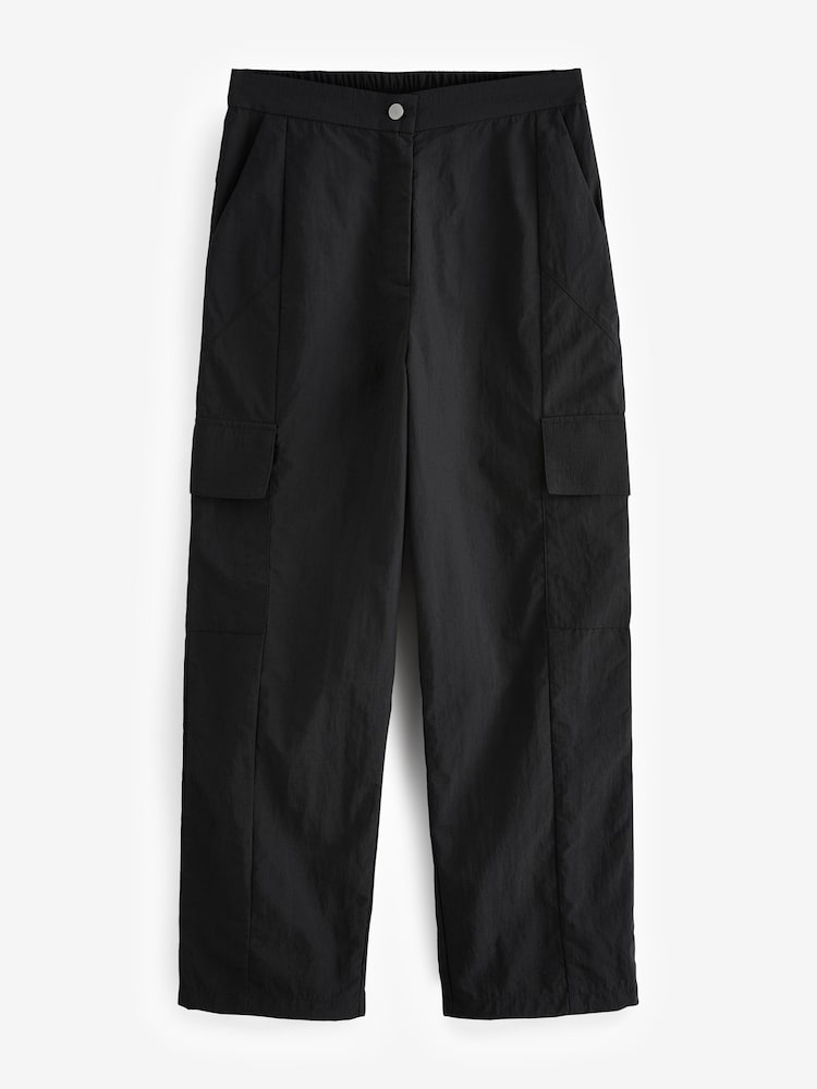 Black Active Walking Cargo Trousers - Image 8 of 9