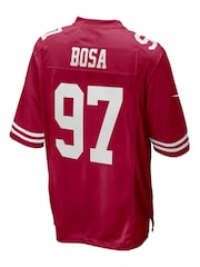 Nike Red NFL San Francisco 49ers Home Game Jersey - Nick Bosa Youth - Image 3 of 3