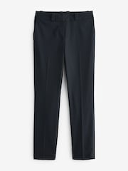 Navy Blue Heavy Duty Tailored Slim Trousers - Image 5 of 8