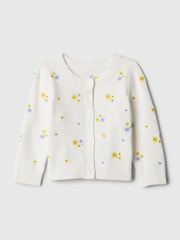 Gap Strickjacke mit Blumenmuster (Baby – 24 Monate) - Bild 1 von 3