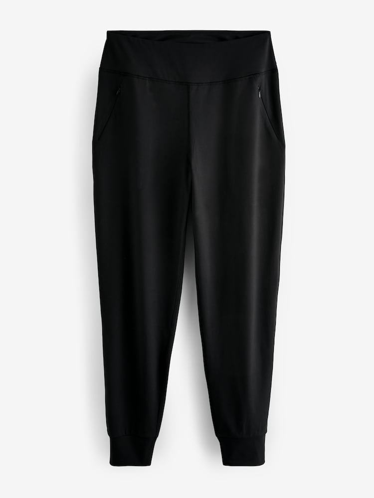 Black Active Yoga Joggers - Image 6 of 7