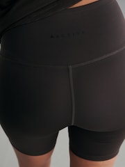 Chocolate Brown Active Sports Cycling Shorts - Image 5 of 7