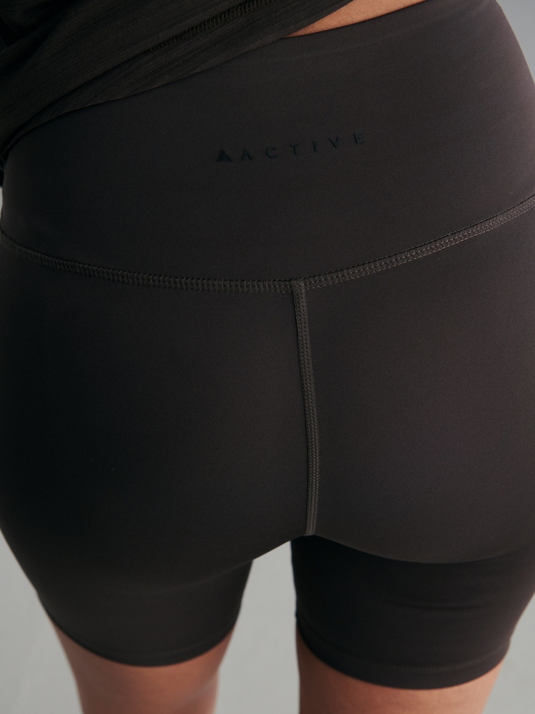 Marron chocolat - Short cycliste Active Sports - Image 5 of 7
