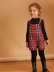 Red/Black Red Check Dungaree Set (3mths-7yrs) - Image 2 of 8