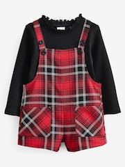 Red/Black Red Check Dungaree Set (3mths-7yrs) - Image 5 of 8