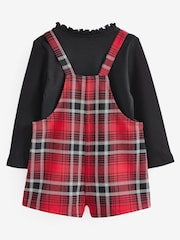 Red/Black Red Check Dungaree Set (3mths-7yrs) - Image 6 of 8