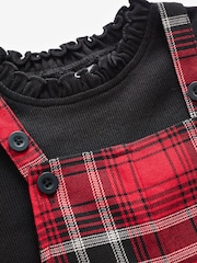 Red/Black Red Check Dungaree Set (3mths-7yrs) - Image 8 of 8