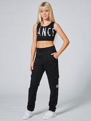 Pineapple Black Cargo Joggers - Image 3 of 5