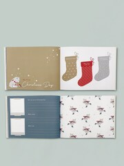 Babyblooms Personalised Babys 100% Cotton First Christmas Frankie Bear Bathrobe and Book Set - Image 6 of 10