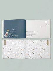Babyblooms Personalised Babys 100% Cotton First Christmas Frankie Bear Bathrobe and Book Set - Image 7 of 10
