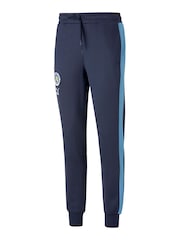 Puma Blue Manchester City FtblHeritage T7 Joggers - Image 2 of 3