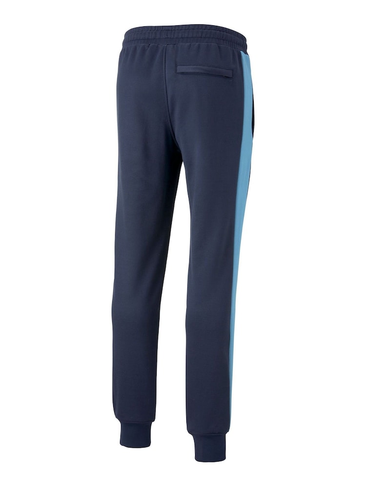 Puma Blue Manchester City FtblHeritage T7 Joggers - Image 3 of 3