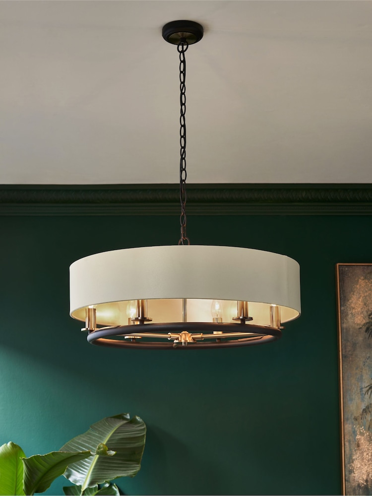 Black Hudson Chandelier Light - Image 1 of 6 Black Hudson Chandelier Light - Image 1 of 6