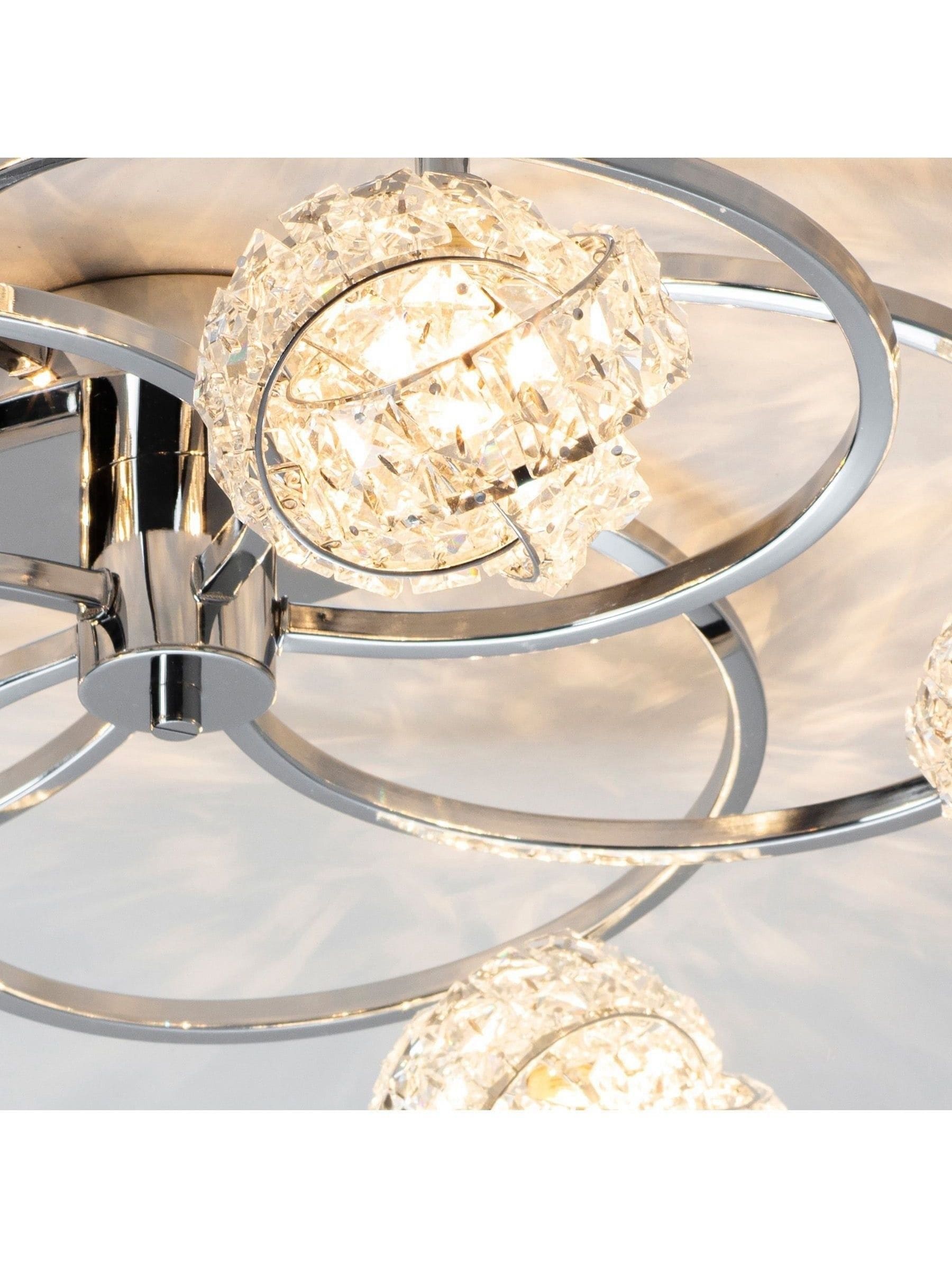 Next chrome ceiling lights hot sale